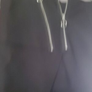 Zara Black Mini Skirt with Silver Zipper